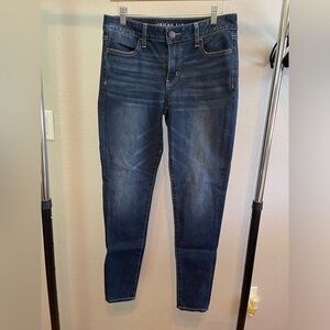American Eagle Dark Wash Jean Jegging size 10 long